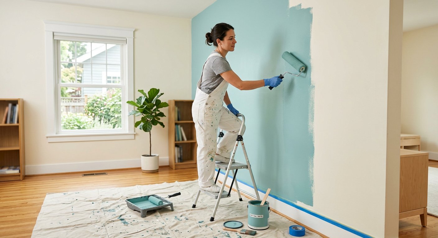 Interior Painting: The Colors Dominating Every Room Right Now